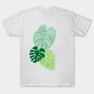 Monstera Leaves T-Shirt